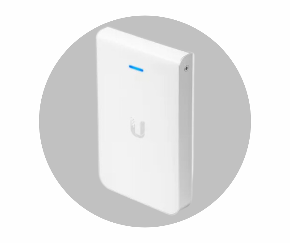 ACCES POINT DUAL BAND - 2033MBPS (2.4GHZ + 5GHZ) - PARA INTERIOR - 1X4 -  UNIF HD IN WALL - UAP-IW-HD - UBIQUITI
