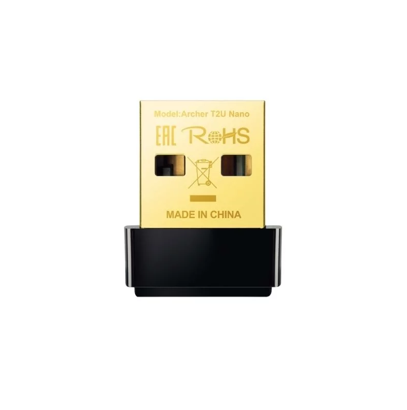 ADAPTADOR USB WIFI DUAL BAND - 600MBPS - NANO - ANTENA INTERNA - ARCHERT2U-NANO - TP-LINK