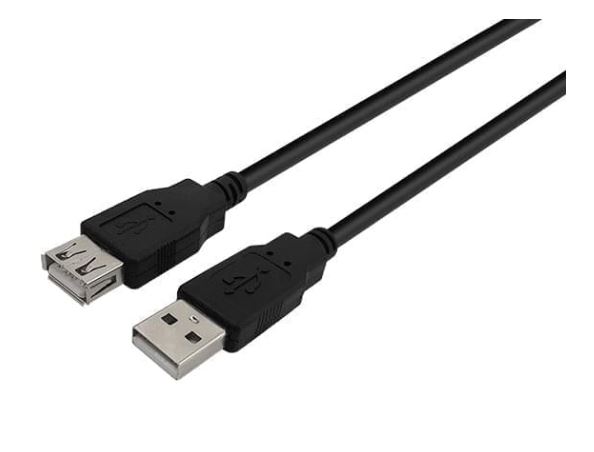 CABLE USB 2.0 - ALARGUE - M A H -  0.6MTS - BULK - NS-CALUS06 - NISUTA