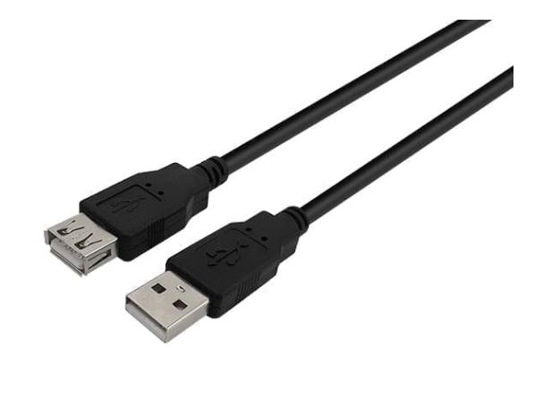 CABLE USB 2.0 - ALARGUE - M A H -  3MTS - BULK - NS-CALUS3 - NISUTA