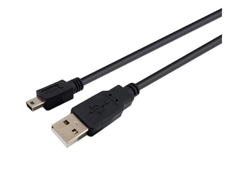 CABLE USB 2.0 A MINI USB 5 PINES - 1.8MTS - NS-CAMIUS - NISUTA