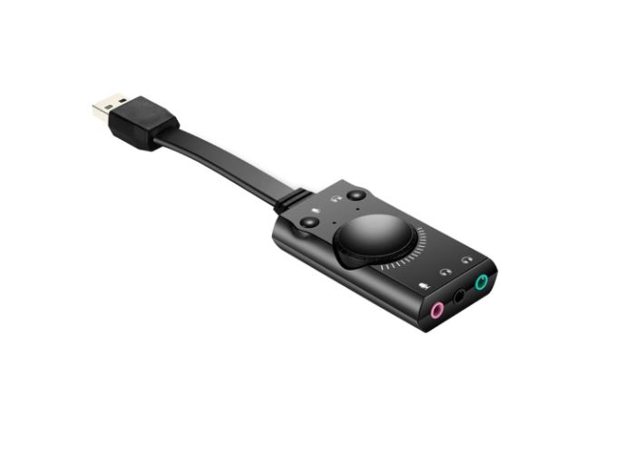 CONVERSOR USB A AUDIO 7.1 - VIRTUAL CON CONTROL DE VOLUMEN - NS-COUSAU7G - NISUTA