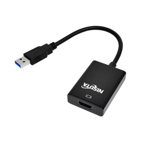 CONVERSOR DE USB 2.0 A HDMI - M A H - 1080P - HDMI CON AUDIO - NS-COUSHD2 - NISUTA