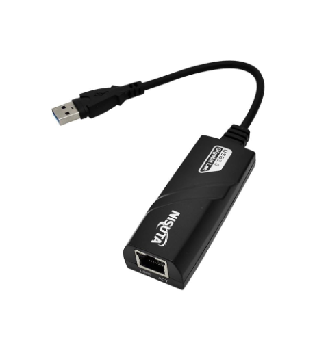 CONVERSOR USB 3.0 A RED 101001000MBPS - NS-COUSRED3G - NISUTA