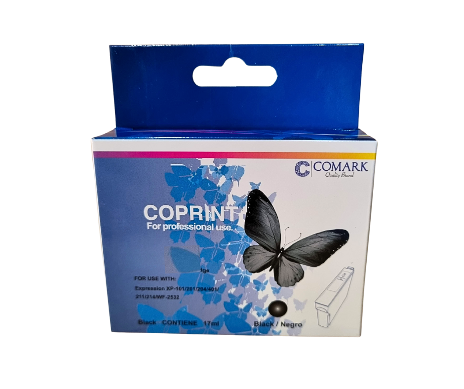 CARTUCHO EPSON T133 1 NEGRO 12ML - COCE-1331 - COPRINT