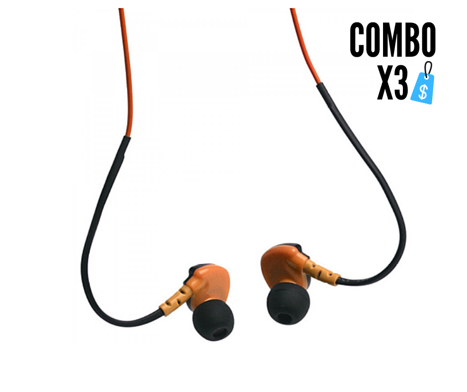 COMBO X 3 CON UN 10% DCTO - AURICULAR IN EAR DEPORTIVO - KAE-102 - PS4PCCELULARES - NARANJA - CMICROFONO - COMBO-KAE-102-NA - KOLKE